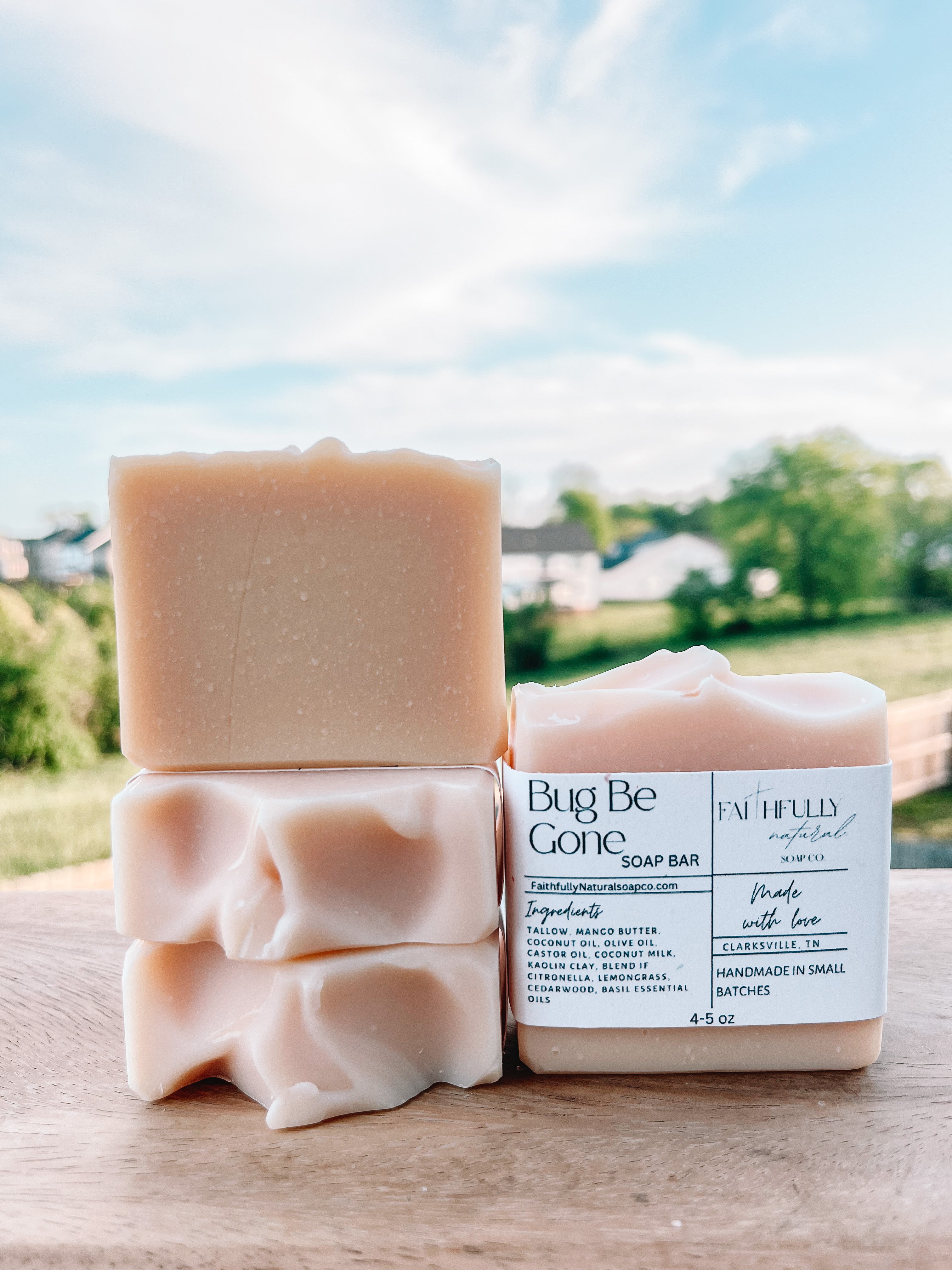 Organic Bar Soap Made With Love 