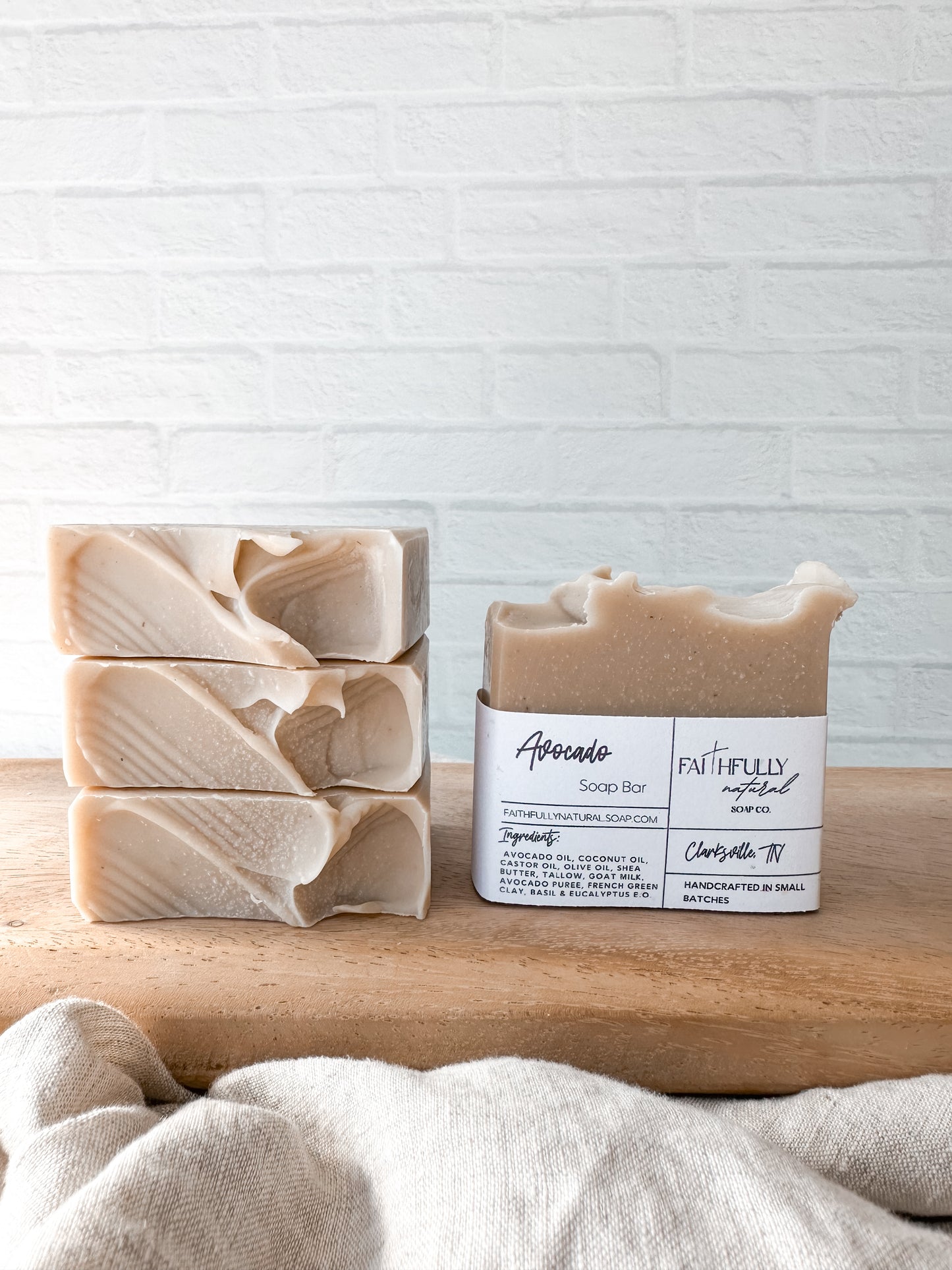 Natural Avocado Tallow Soap Bar