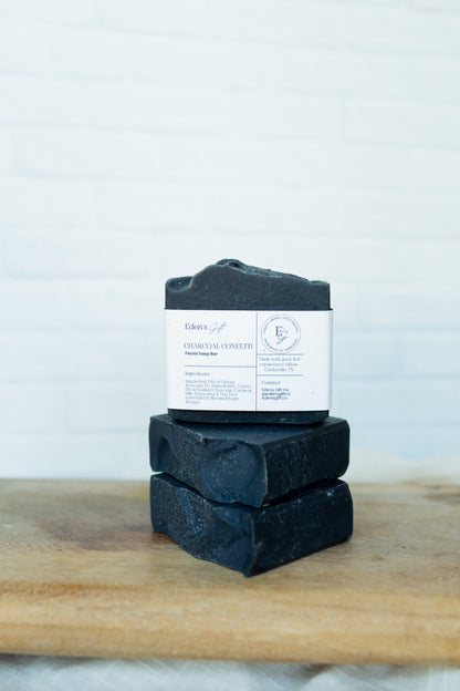 Charcoal Confetti Facial Bar
